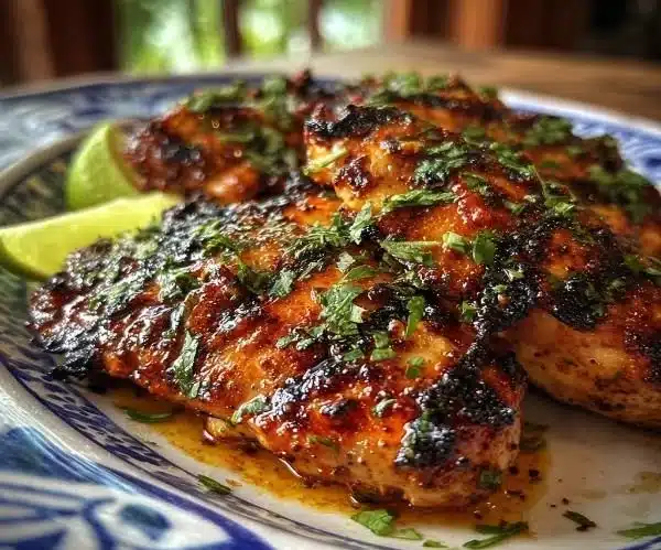 Juicy Spicy Grilled Cuban Chicken