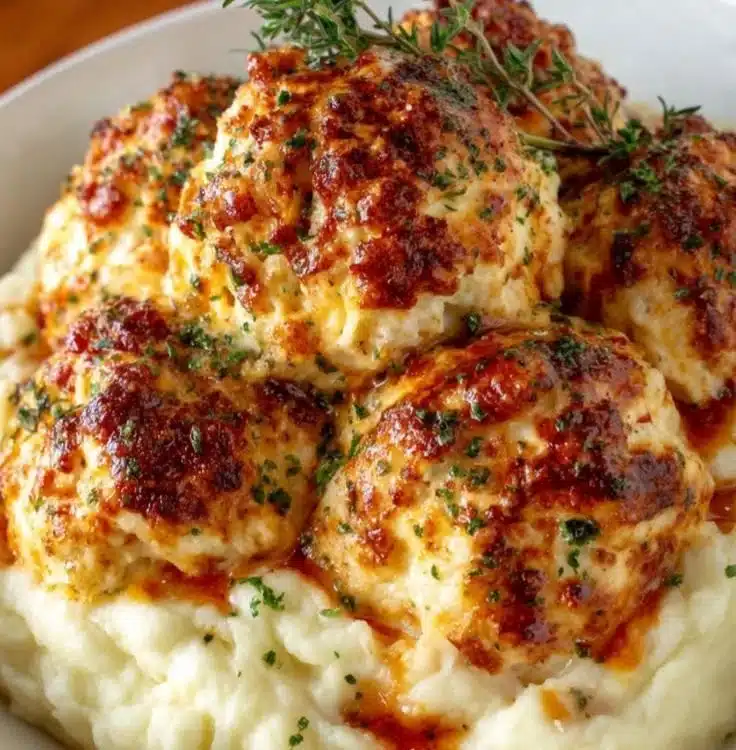 Parmesan Cloud Chicken Bombs: A Creamy Delight Awaits!