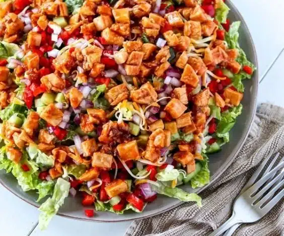 Honey Hot Chicken Salad
