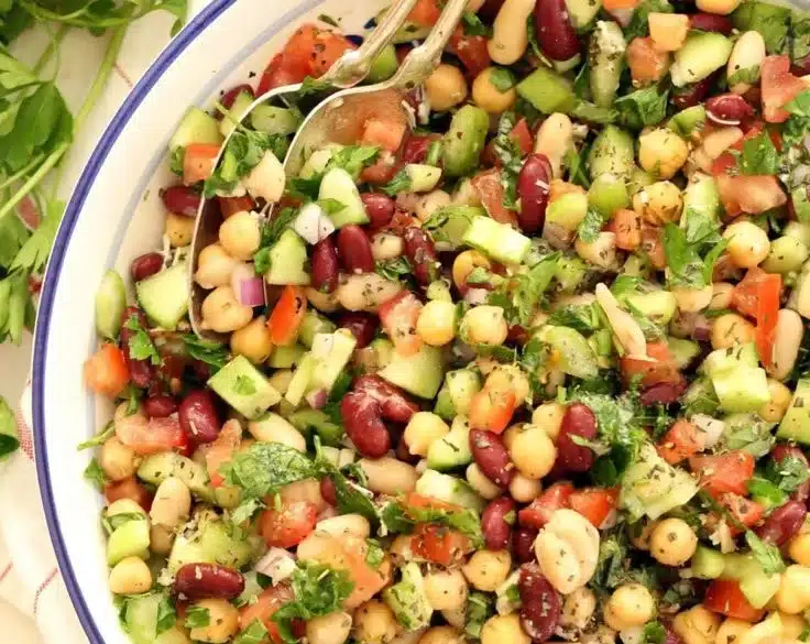 Mediterranean Bean Salad