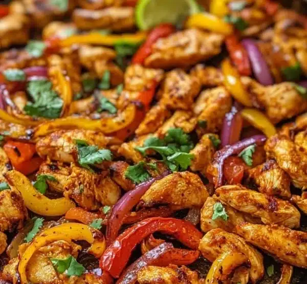 Sheet Pan Chicken Fajitas