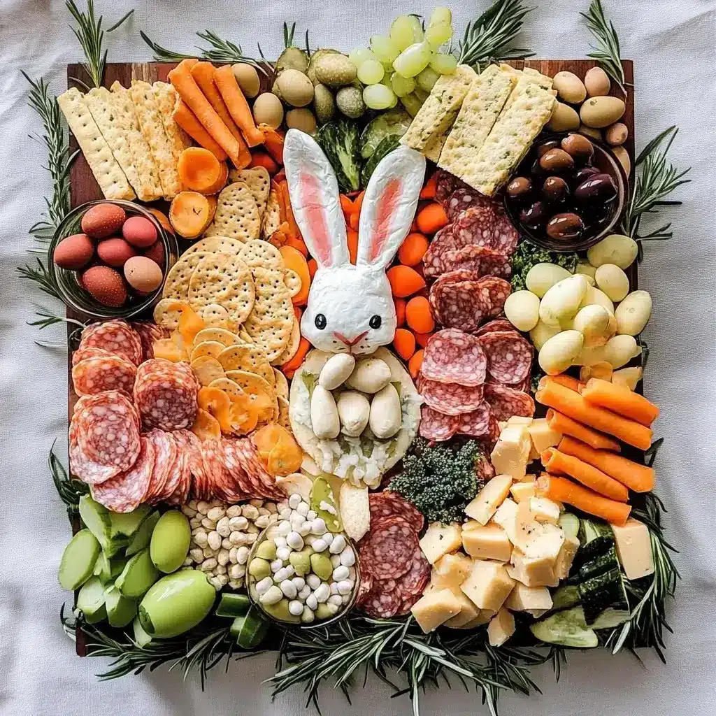 Easter Bunny Charcuterie Board Recipe